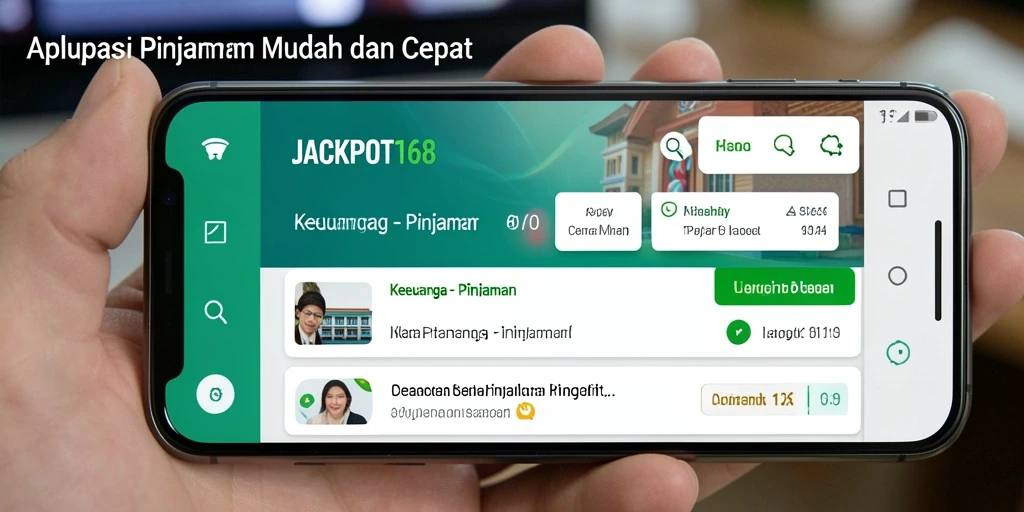 Tampilan antarmuka <strong>JACKPOT168</strong> yang mudah dan ramah pengguna.