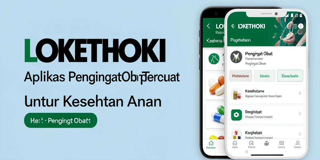 Tampilan antarmuka utama aplikasi LOKETHOKI yang mudah digunakan.