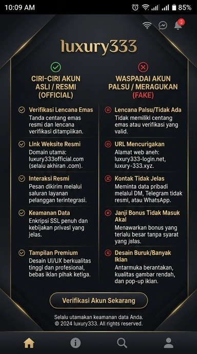Kanal Resmi luxury333 untuk Pengguna Android Indonesia